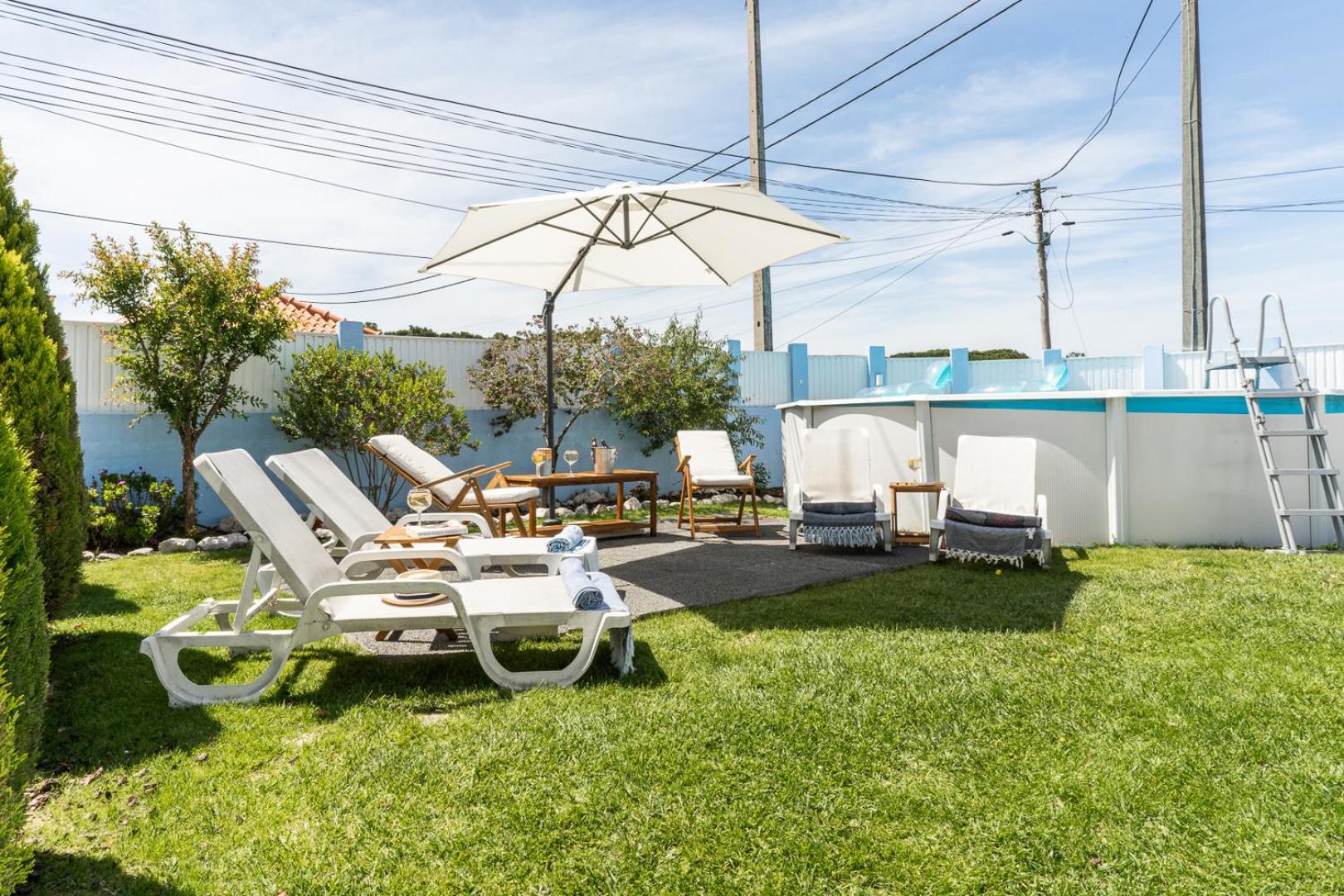 Moradia Familiar Piscina 5Min Praia By Host-Point Charneca de Caparica Exterior foto